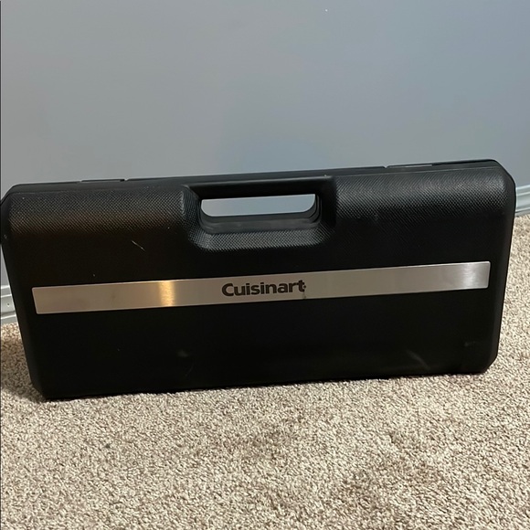 Cuisinart Black Carrying Case [can be laser engraved] - Picture 5 of 10